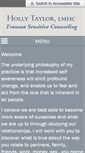 Mobile Screenshot of hollytaylorcounseling.com